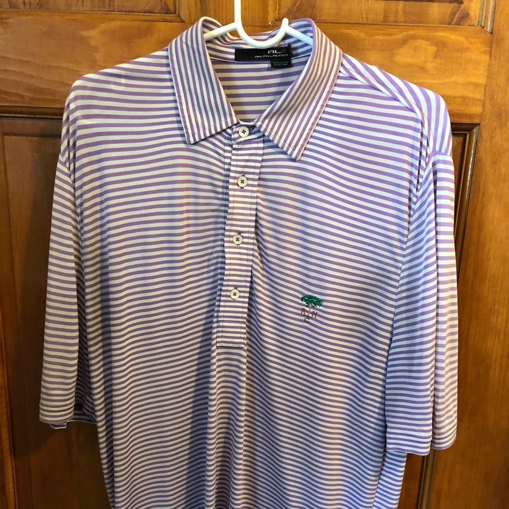 RLX golf polo with country club logo M